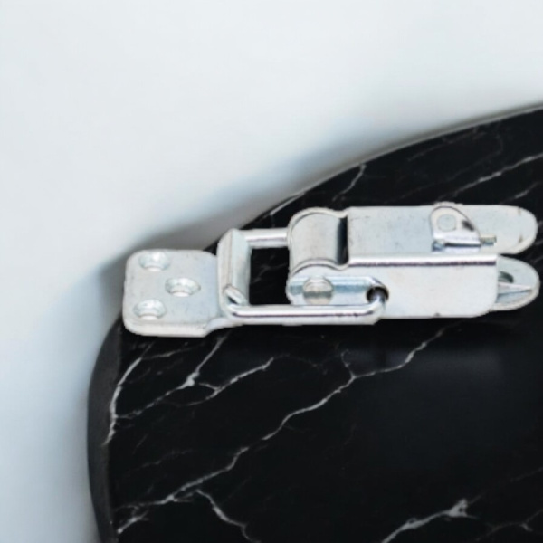 Замок для ящиков 55,2*18,5 мм., цинк / Надежный и долговечный